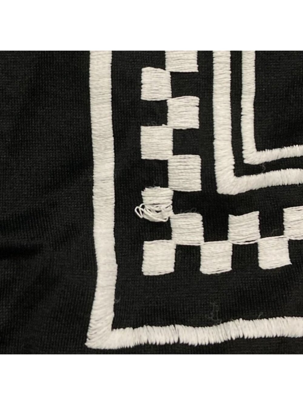 Versace Logo Embroidery Sleeveless Top Black 38 - Picture 11 of 11
